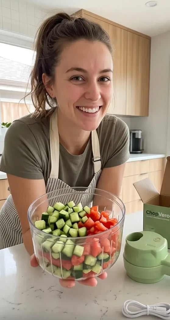 ChopVero™ Mini Electric Food Chopper